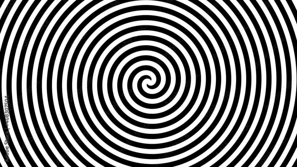 Black and white spiral background Black and white spiral background