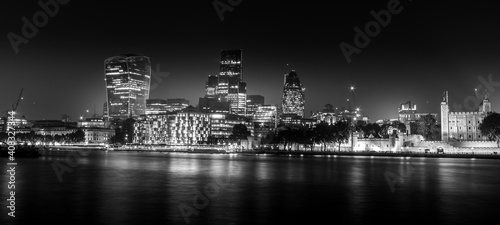 london at night