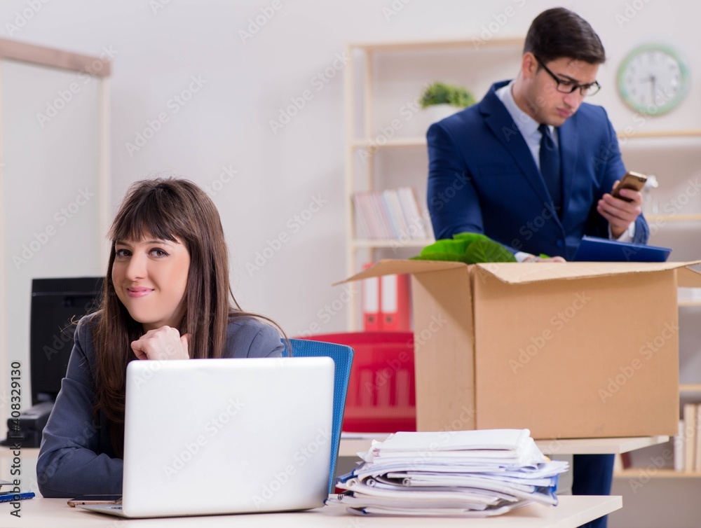 Person being fired from his work Person being fired from his work