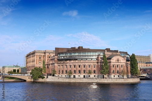 Swedish Parliament in Stockholm