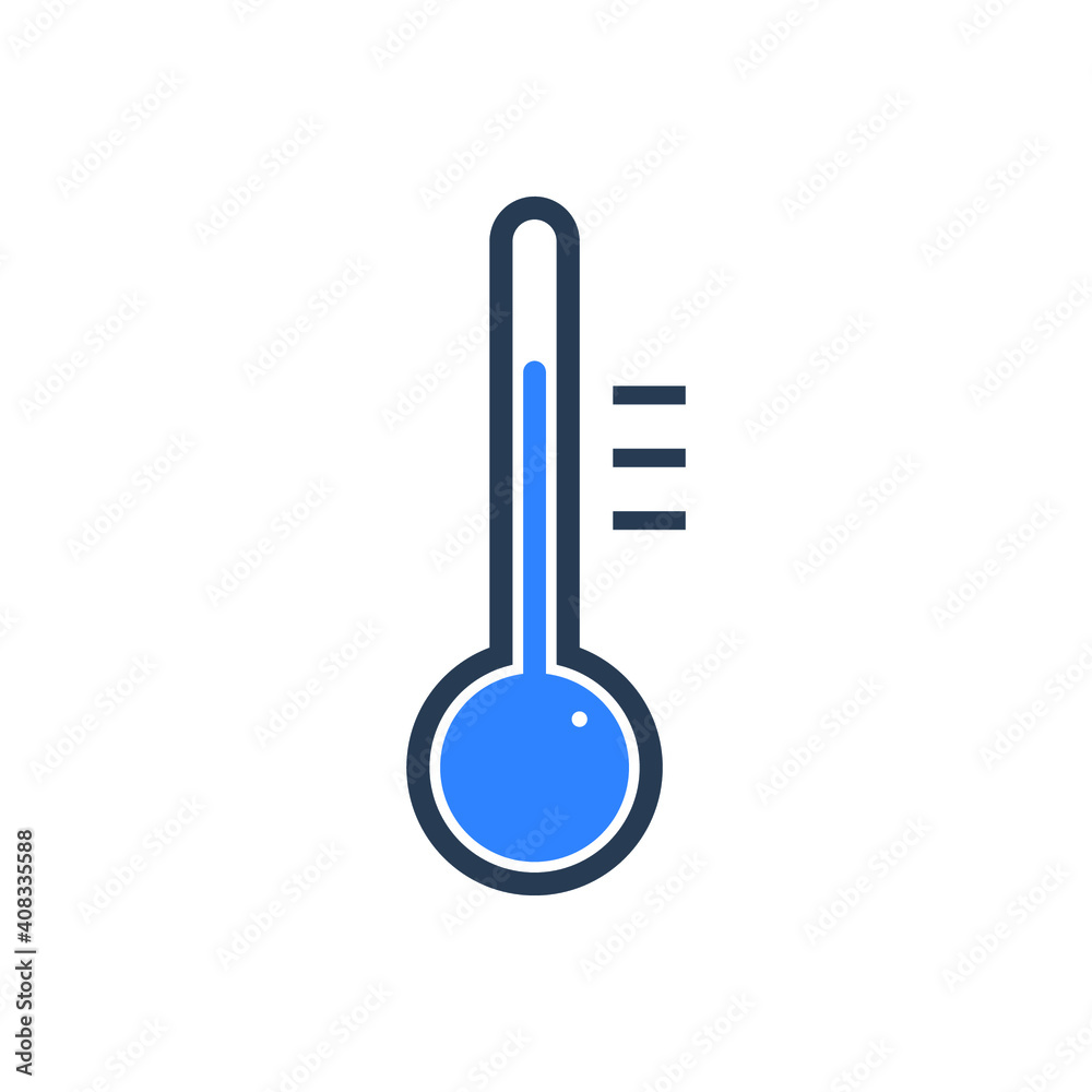 Thermometer icon vector illustration design. Thermometer icon vector illustration design.