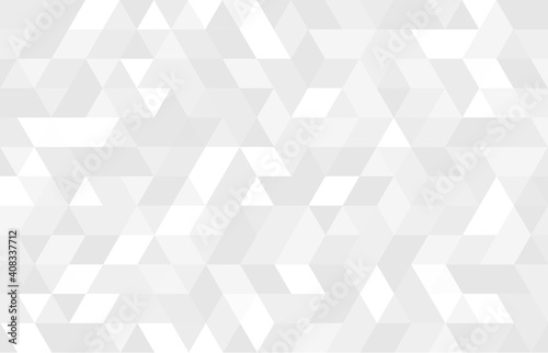 Abstract geometry triangle white and gray background.vector
