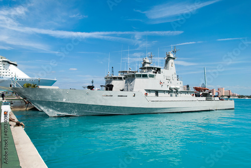 Bahamian Navy Ships in Nassau © Ramunas