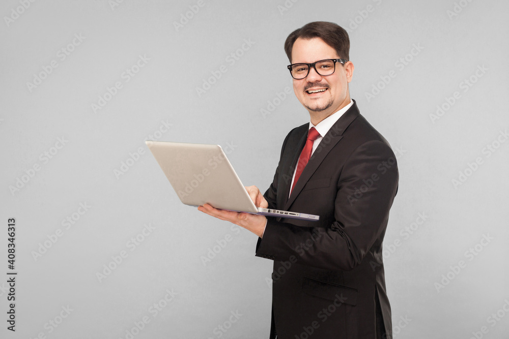 Business, gadgets,technologies. Man working in lap top Business, gadgets,technologies. Man working in lap top