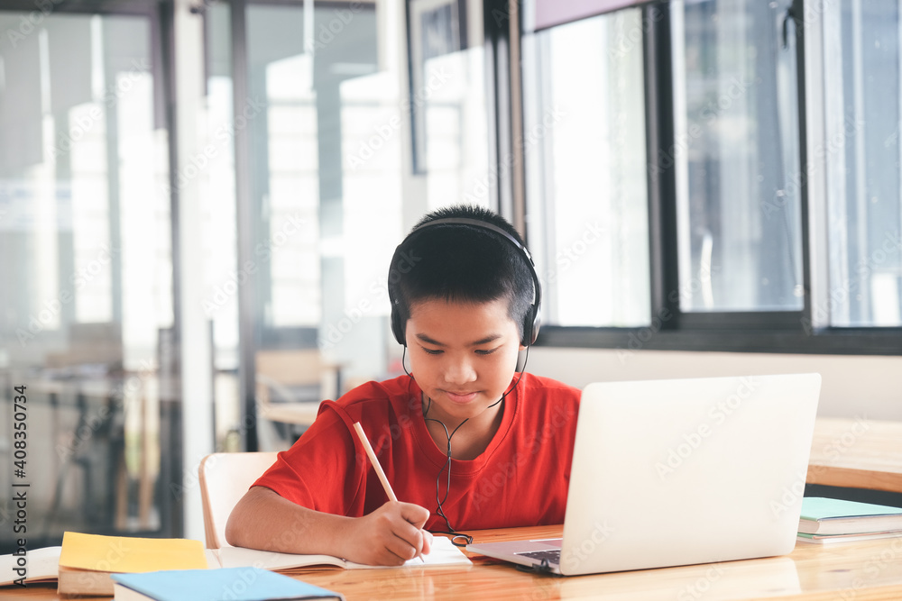 Online education and self study and homeschooling concept. Online education and self study and homeschooling concept.