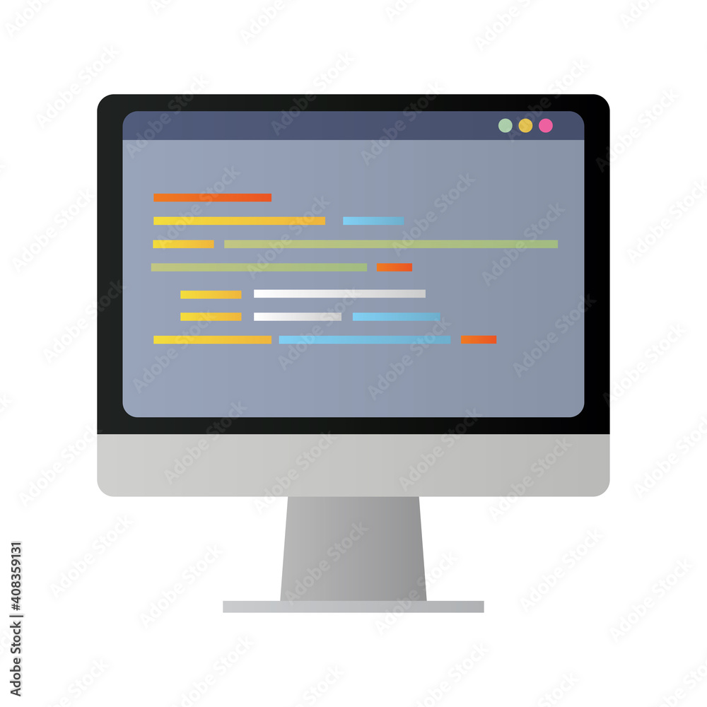 desktop computer device electronic icon