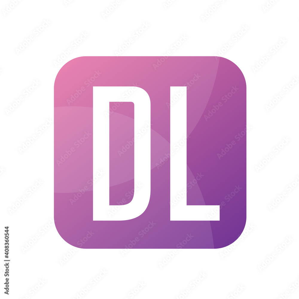 DL Letter Logo Design With Simple style DL Letter Logo Design With Simple style