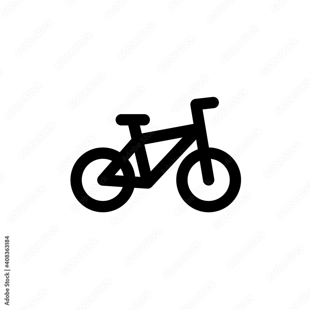 Bicycle icon with line style. Pixel perfect icon. Vector Bicycle icon with line style. Pixel perfect icon. Vector