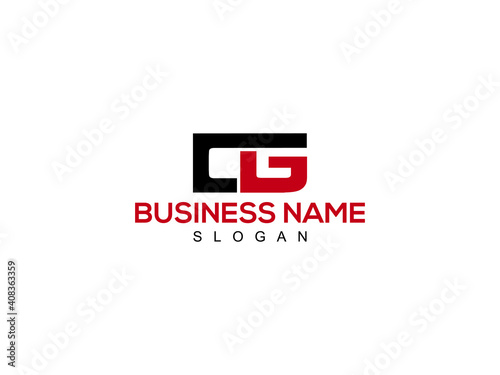 CG C&G Letter Type Logo Image, CG Logo Letter Design