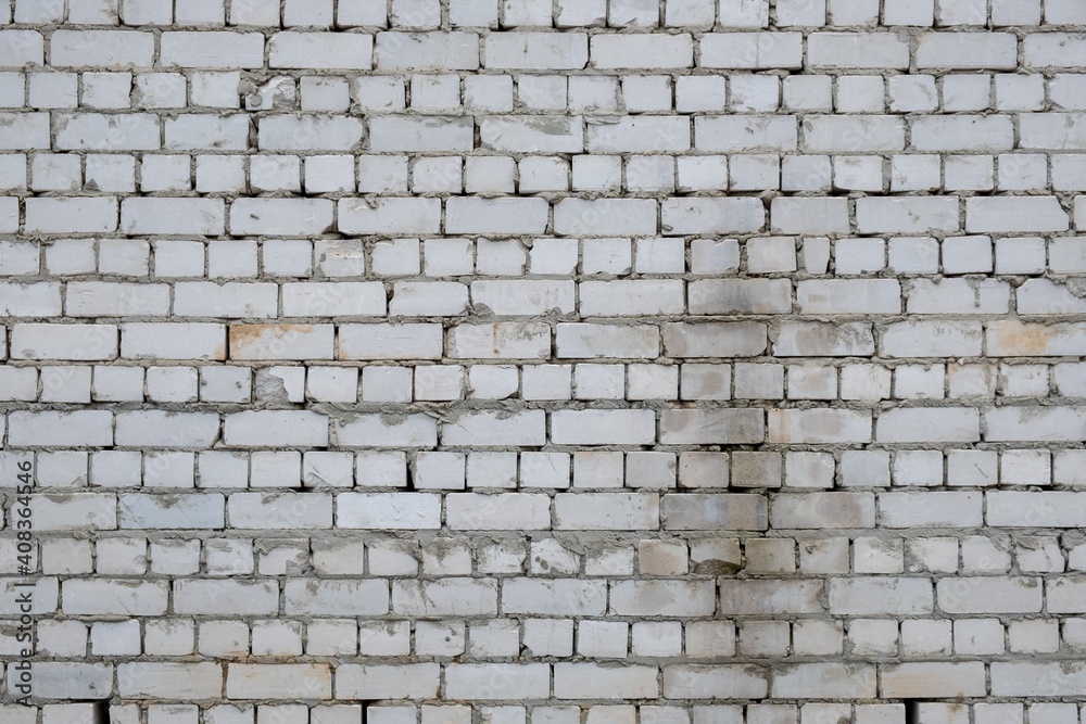 Wallpaper brickwork pattern concrete obsolete. Surface.