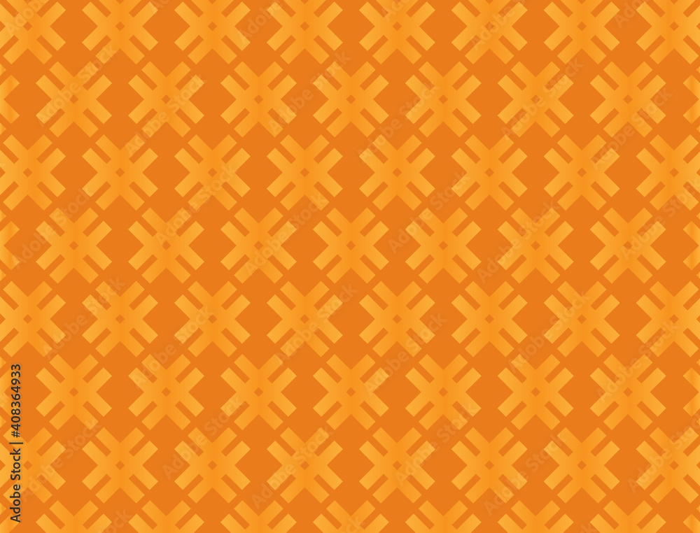 Orange background with fence pattern