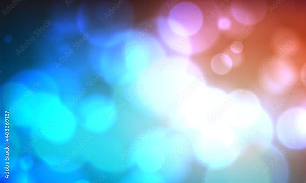 Obraz premium Abstract shiny blurred lights background stock illustration