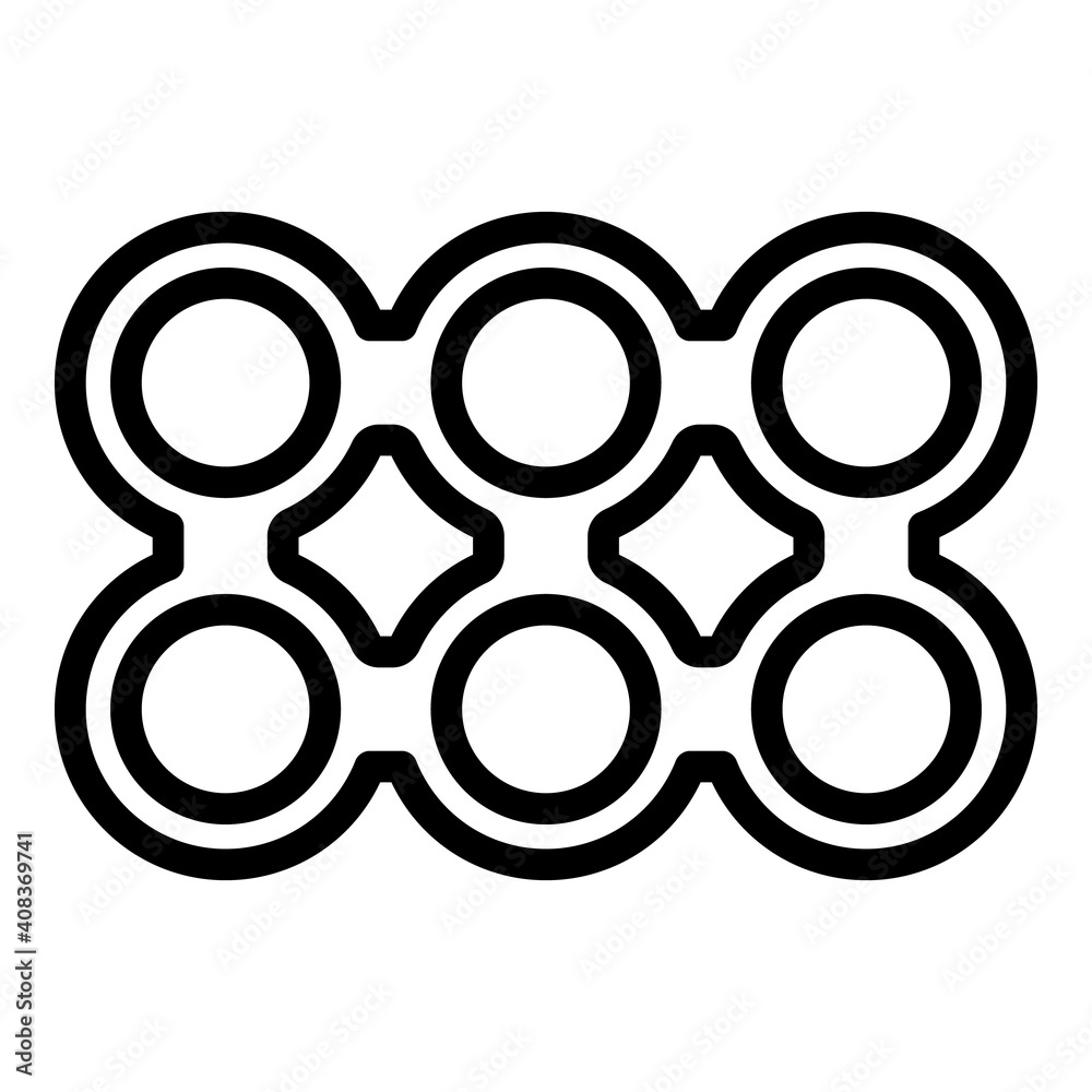 Metal garbage icon. Outline metal garbage vector icon for web design isolated on white background Metal garbage icon. Outline metal garbage vector icon for web design isolated on white background