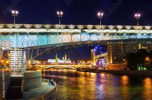 The Moscow bridges, Russia photo