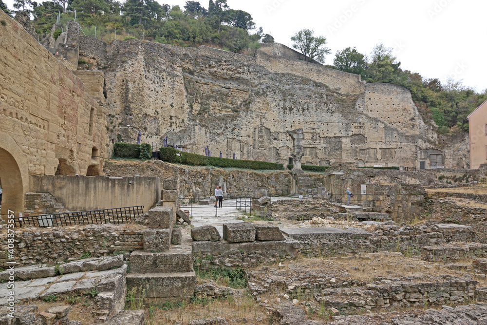 Roman amphitheatre in Orange, France	