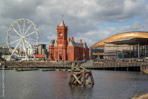 Cardiff Bay is located in the south of Cardiff, the capital of Wales.