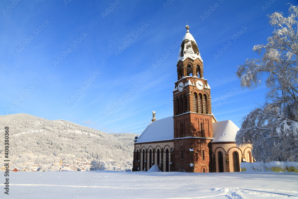 L'église de l'Emm dans la vallée de Munster