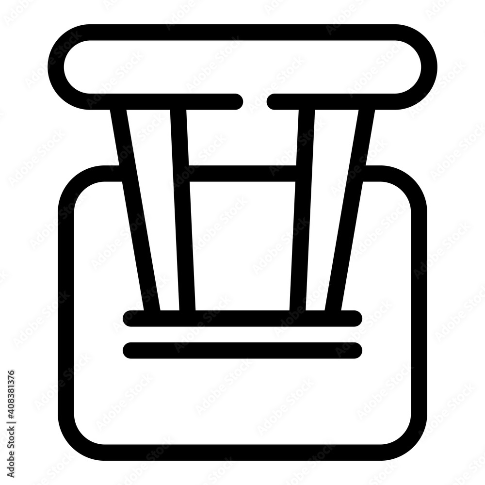 Switch off toggle icon. Outline switch off toggle vector icon for web design isolated on white background Switch off toggle icon. Outline switch off toggle vector icon for web design isolated on white background