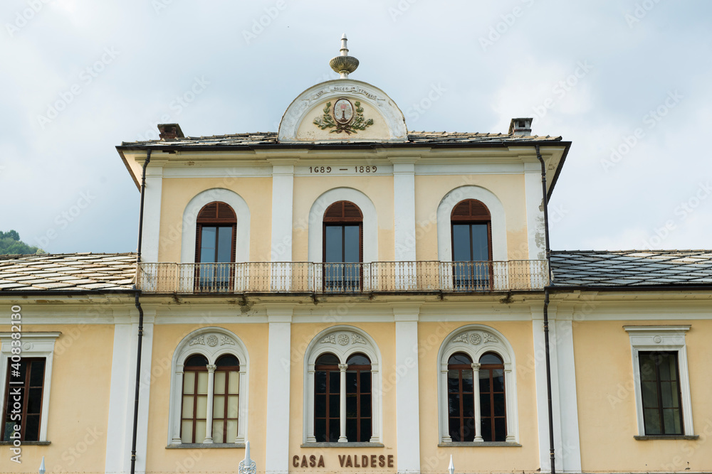 Casa Valdese In Torre Pellice In Piedmont