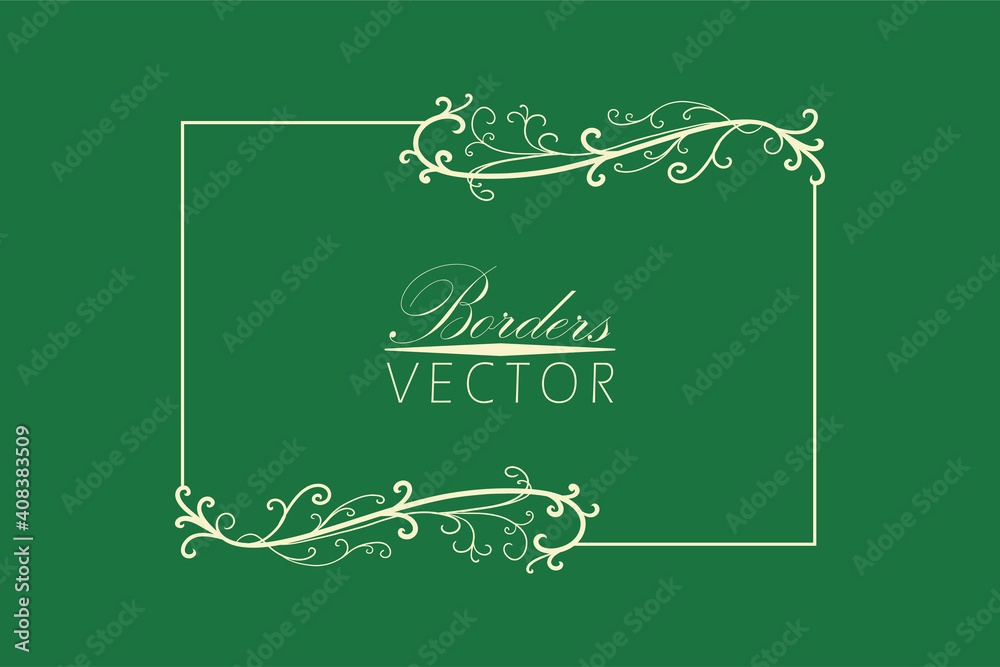 Fancy borders for invitations