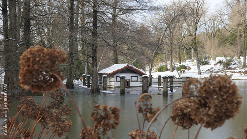House in the winter İstanbul