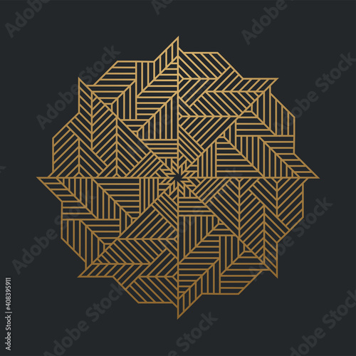 Abstract luxury ornamental ...