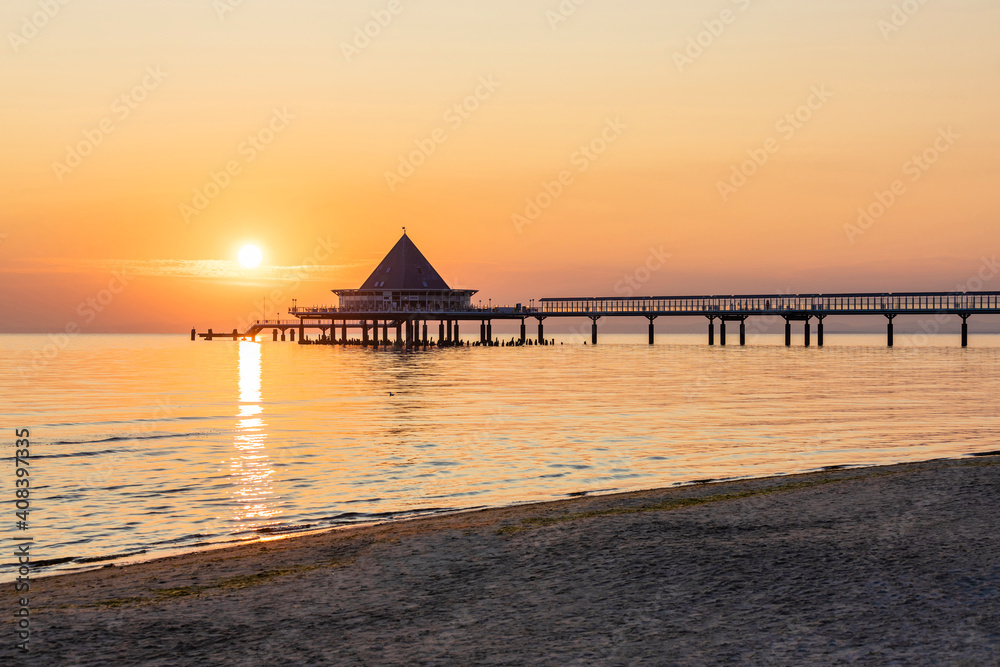 Seebrücke, Seebad Heringsdorf, Insel Usedom Seebrücke, Seebad Heringsdorf, Insel Usedom
