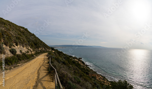 the Nature Park La Brena near Barbate in Andalusia