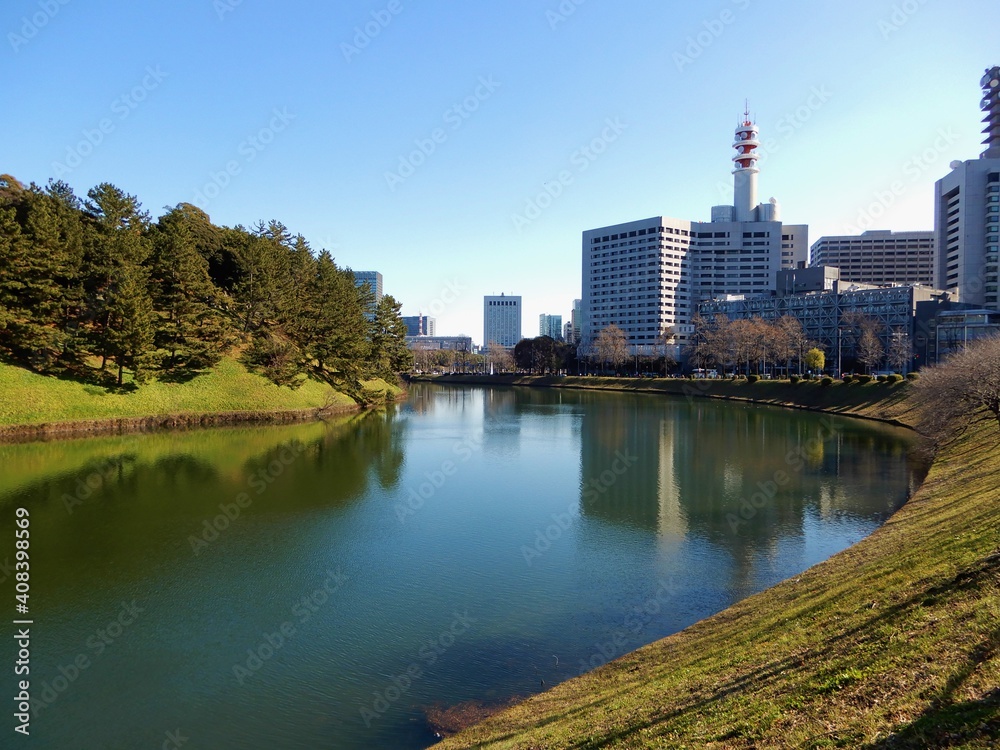 Fototapeta premium 皇居の濠