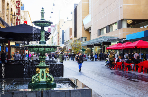 Fountain in Rundle Mall photo