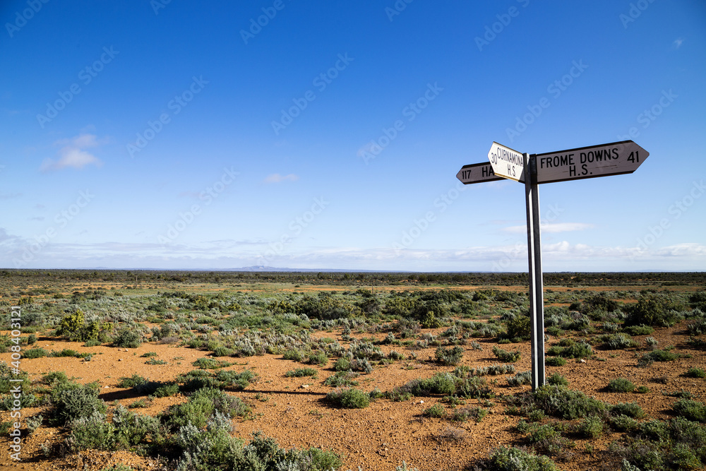 Remote signpost Remote signpost