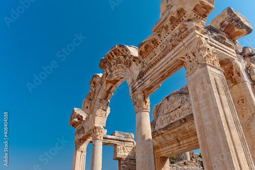 Turkey, Ephesus, Temple of Hadrian