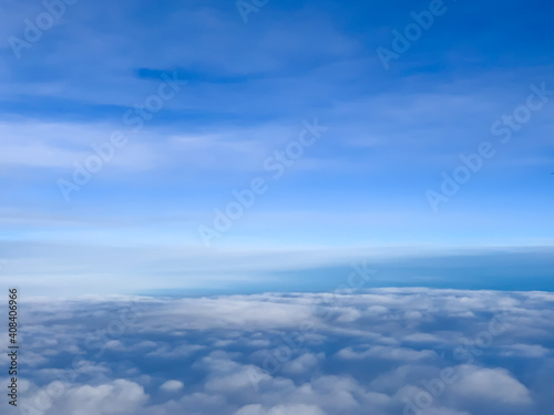 Fototapeta Naklejka Na Ścianę i Meble -  雲の上の快晴の世界