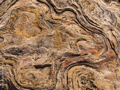 brown orange and tan textured surface of rock background