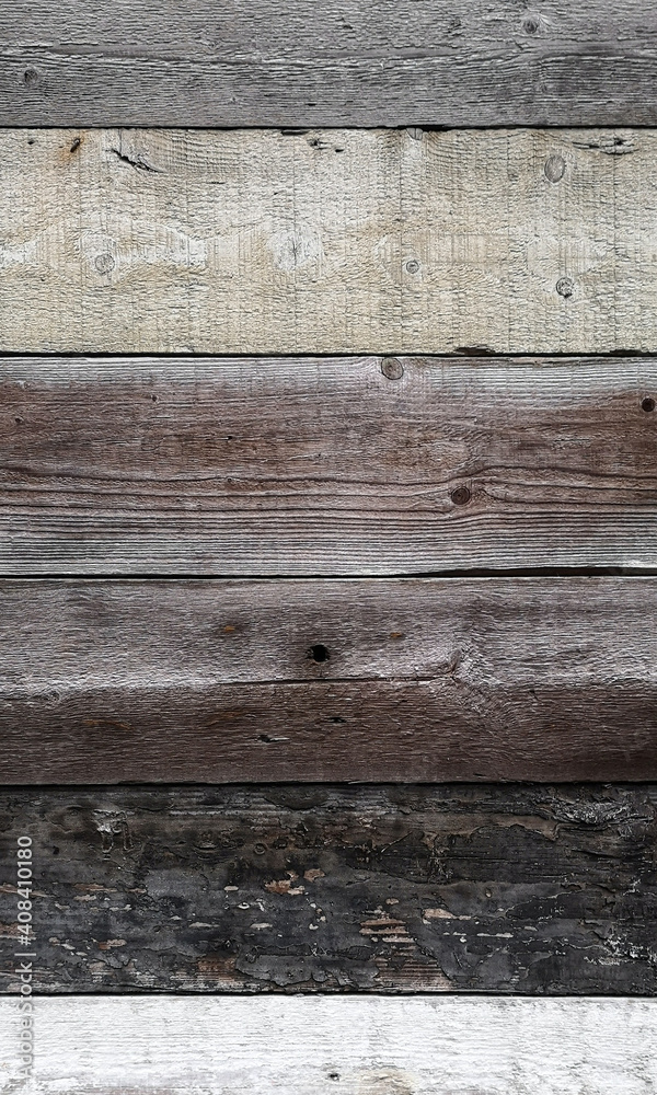 Fototapeta premium The old wood texture with natural patterns background