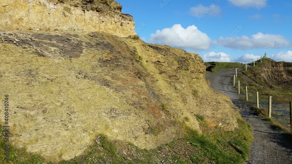 Fototapeta premium Weg auf Cliffs of Moher