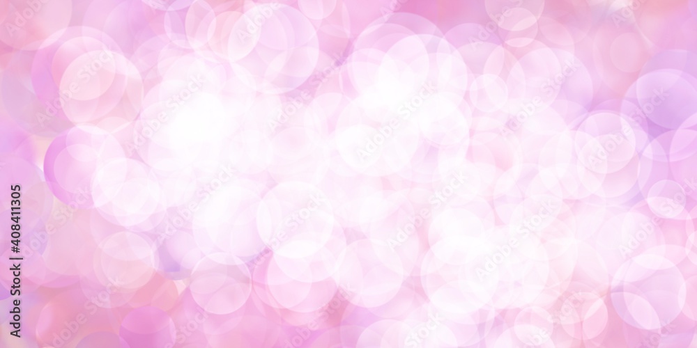 Sfondo San Valentino. Banner rosa con bokeh Sfondo San Valentino. Banner rosa con bokeh