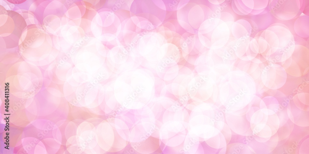 Banner rosa romantico con bokeh Banner rosa romantico con bokeh