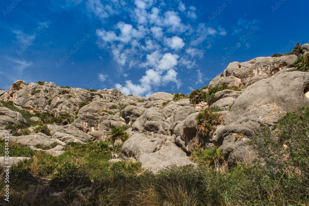 Rocks At La Trapa, Sant Elm, Mallorca, Spain