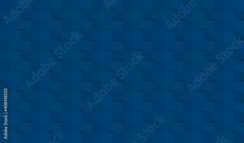 Abstract paper background with and shadows in blue colors
