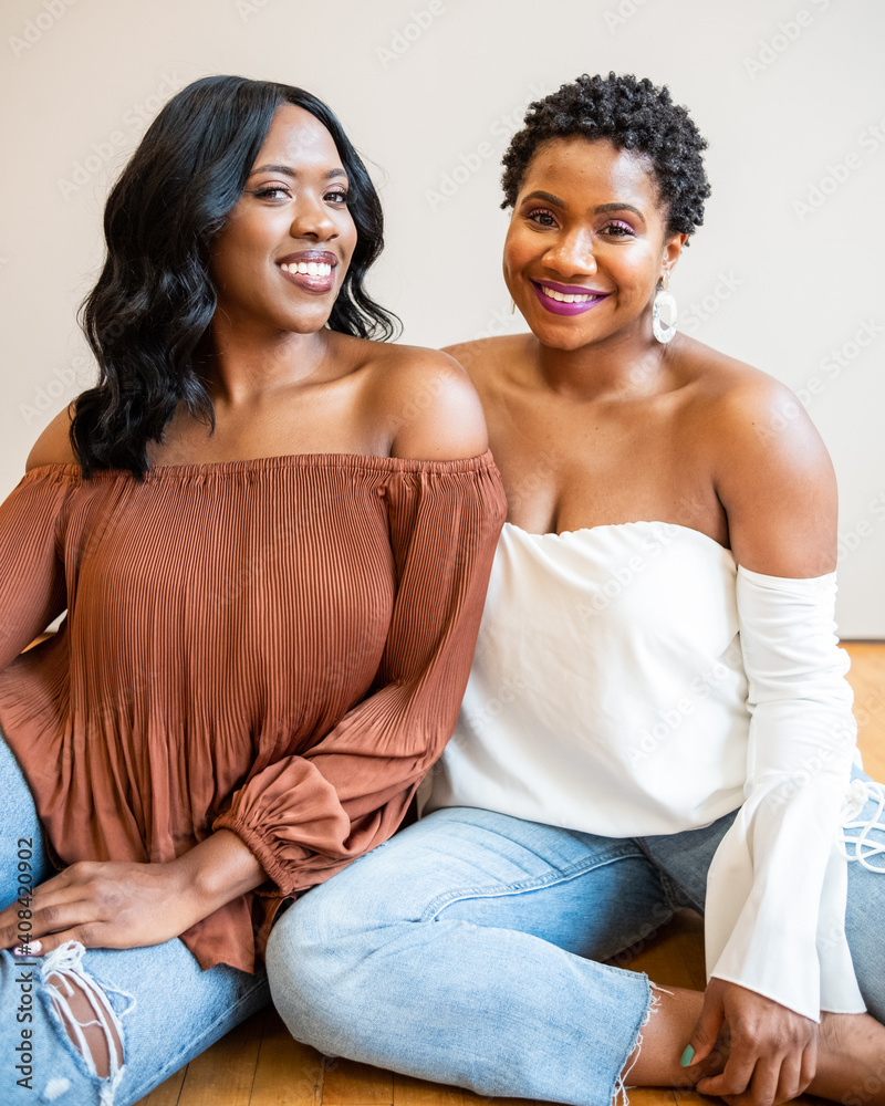 Portrait of Twin Sisters Portrait of Twin Sisters