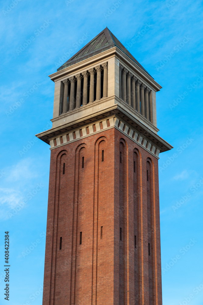 Venetian tower of Barcelona