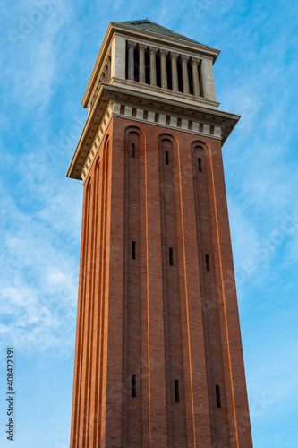 Venetian tower of Barcelona