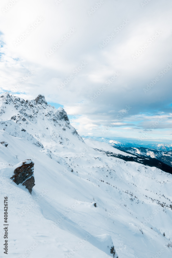 Switzerland blue Mountains