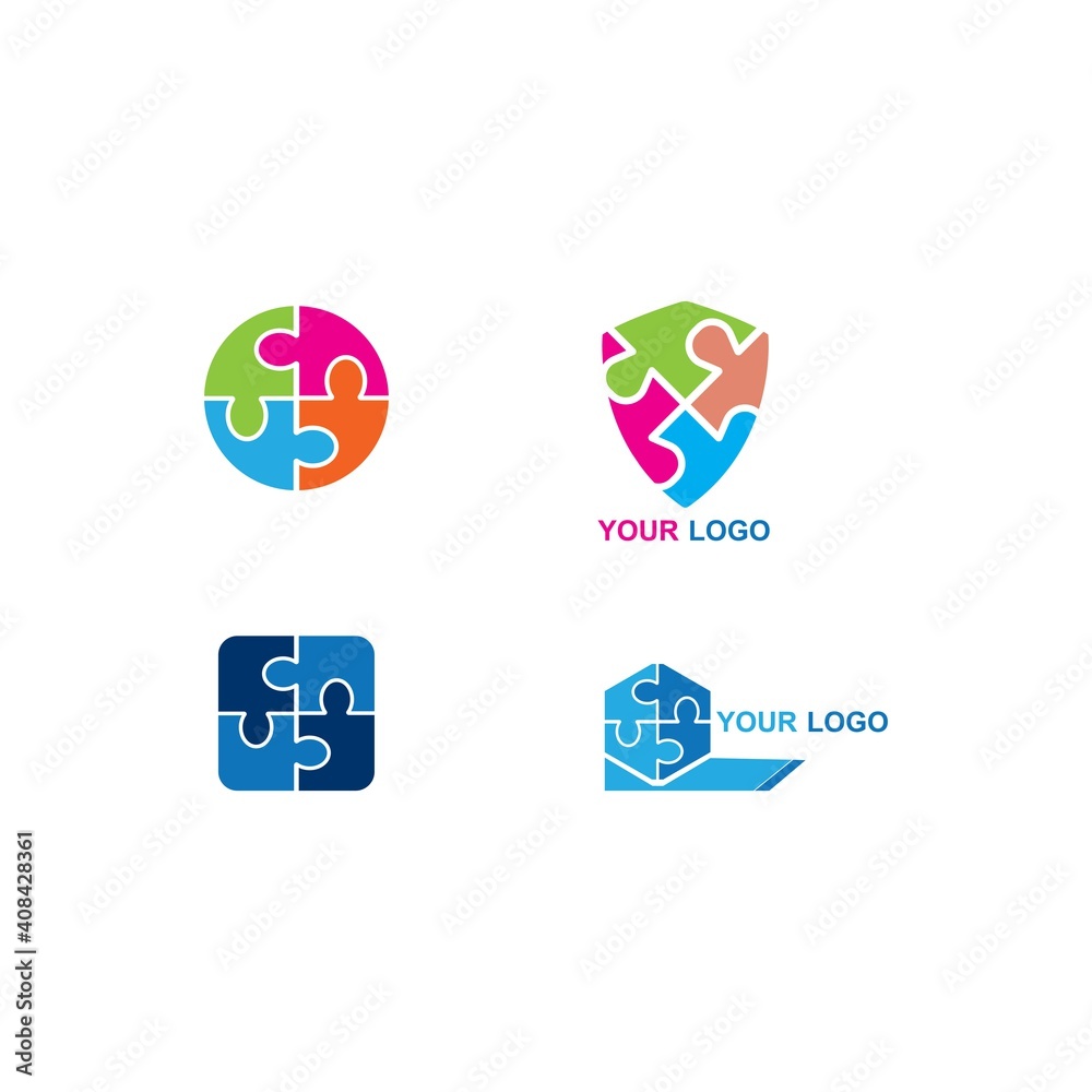 Puzzle logo Puzzle logo
