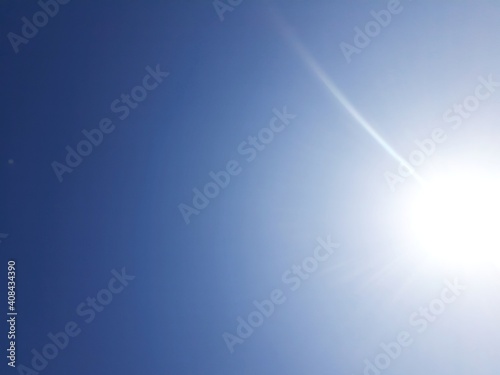 blue sky background