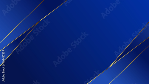 Luxury Blue Paper Cut Background for Poster, Flyer, Vector, Cover Design, Book, CD, Banner and Website Advertising