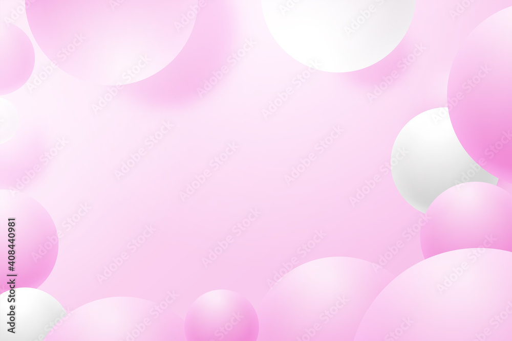 molecules spheres abstract background. Vector Illustration