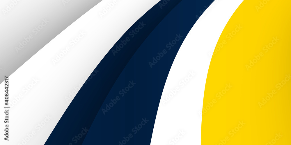 Abstract blue and yellow color paper geometry composition background. Blue background with orange and yellow color composition in abstract. Abstract backgrounds with a combination of lines and circle Abstract blue and yellow color paper geometry composition background. Blue background with orange and yellow color composition in abstract. Abstract backgrounds with a combination of lines and circle