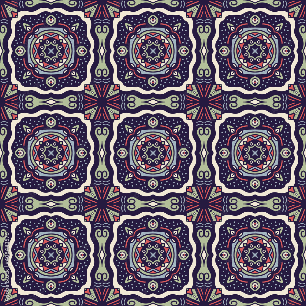 Ethnic seamless pattern Ethnic seamless pattern